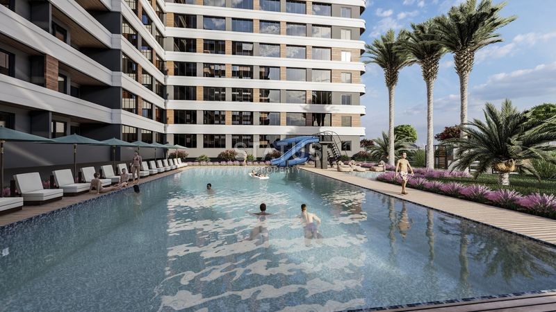 Роскошный комплекс на начальной стадии строительства в Мерсине, 35м2-60м2 фото 21