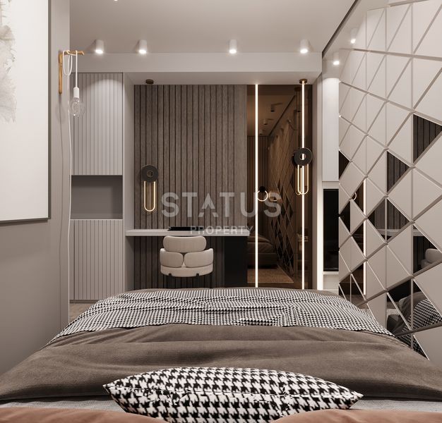 Роскошный комплекс на начальной стадии строительства в Мерсине, 35м2-60м2 фото 25