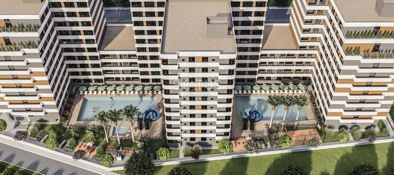 Роскошный комплекс на начальной стадии строительства в Мерсине, 35м2-60м2 фото 26