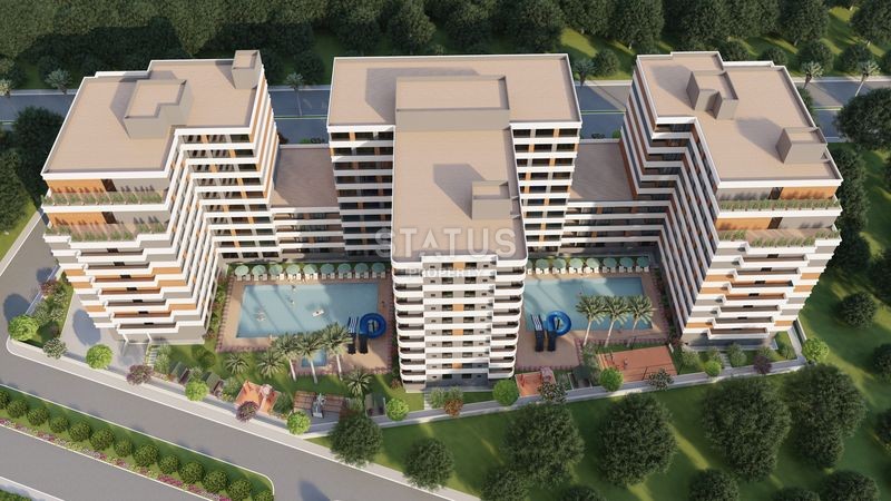 Роскошный комплекс на начальной стадии строительства в Мерсине, 35м2-60м2 фото 35