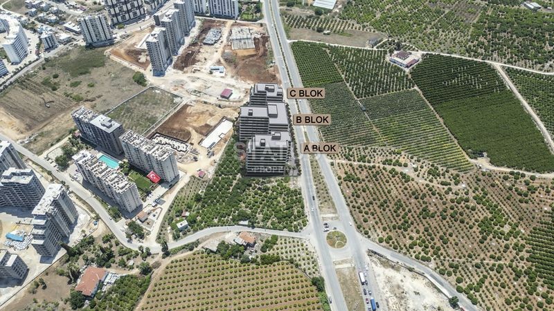 Роскошный комплекс на начальной стадии строительства в Мерсине, 35м2-60м2 фото 37