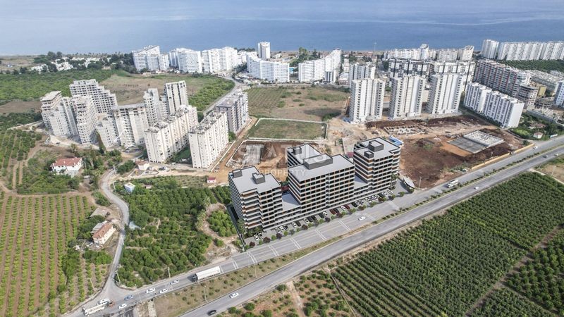 Роскошный комплекс на начальной стадии строительства в Мерсине, 35м2-60м2 фото 38