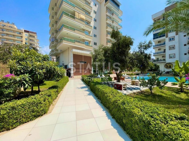 Меблированная квартира 1+1 в двух шагах от моря в Махмутларе, 55м2 фото 1