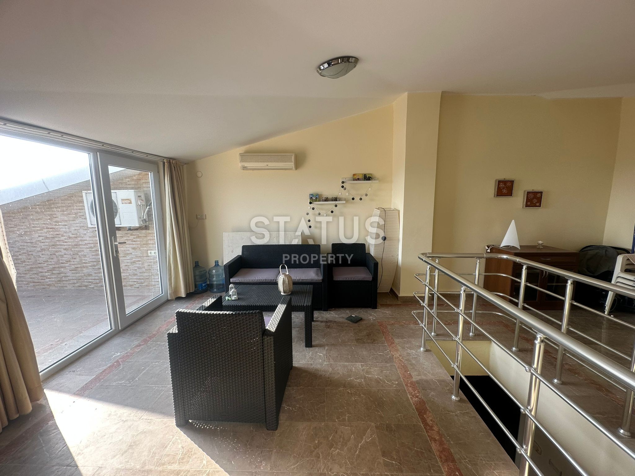 Просторный дуплекс 4+1 в с видом на море в районе Тосмур, 170м2 фото 12