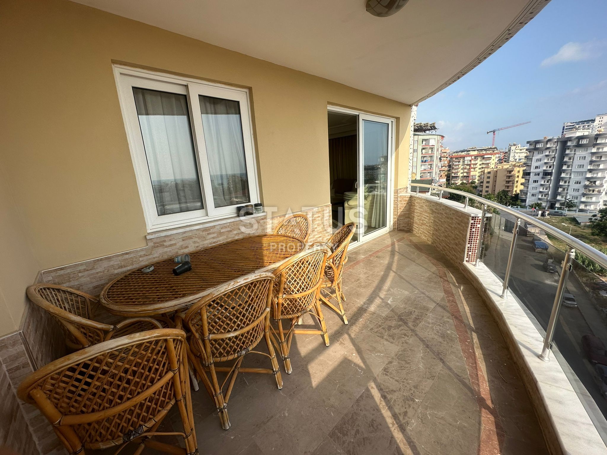 Просторный дуплекс 4+1 в с видом на море в районе Тосмур, 170м2 фото 17