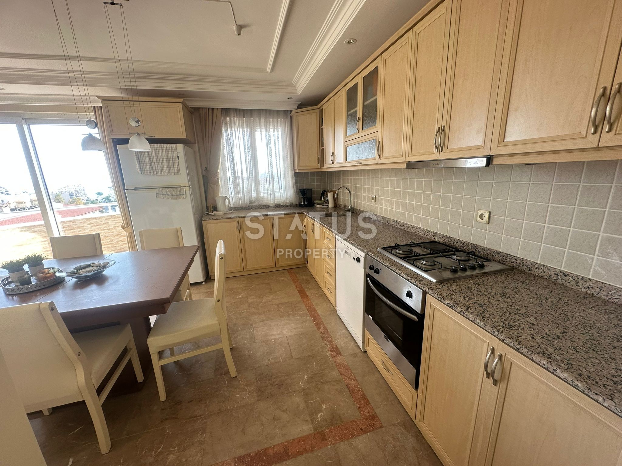 Просторный дуплекс 4+1 в с видом на море в районе Тосмур, 170м2 фото 24