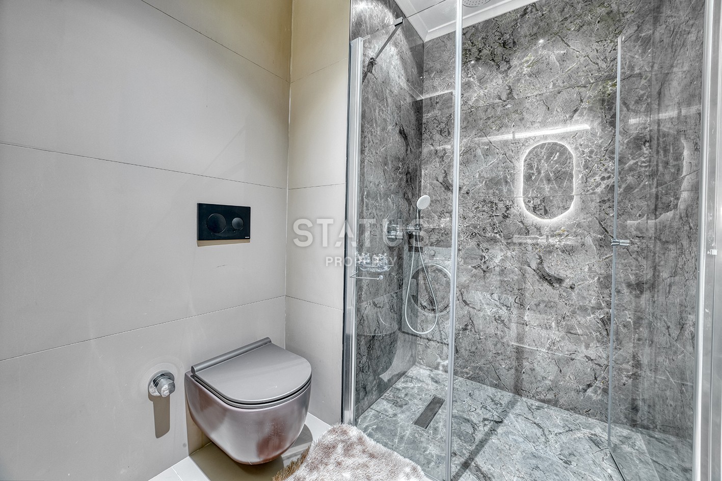 Шикарные апартаменты в люкс комплексе на первой линии в Каргыджаке, 45м2 фото 9