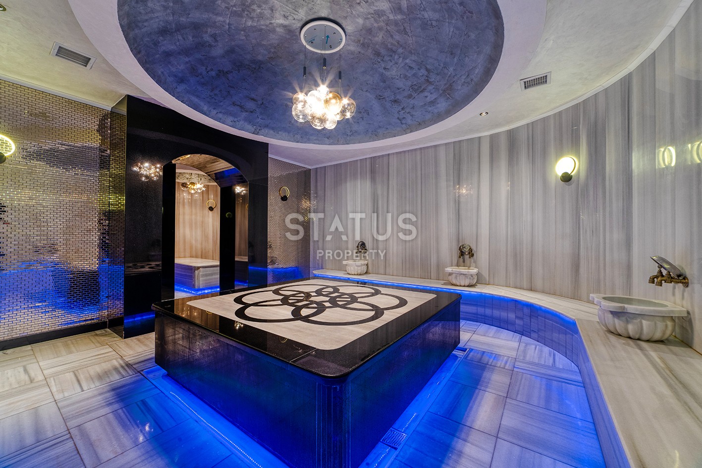 Шикарные апартаменты в люкс комплексе на первой линии в Каргыджаке, 45м2 фото 24