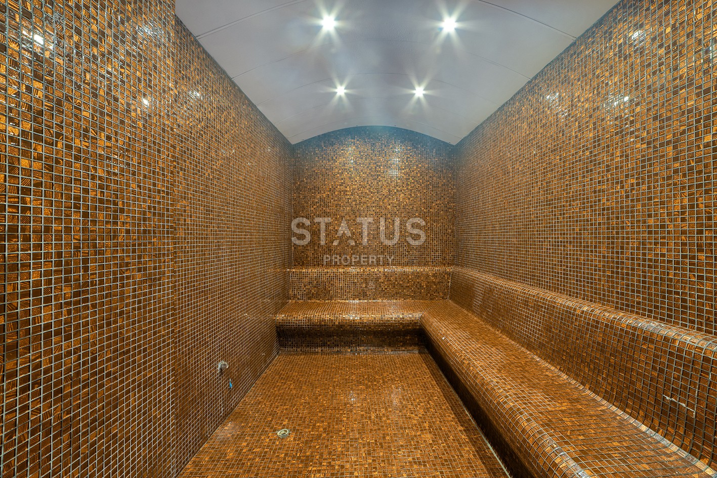 Шикарные апартаменты в люкс комплексе на первой линии в Каргыджаке, 45м2 фото 42