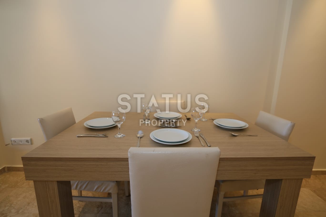 Трехкомнатные апартаменты с мебелью в комплексе  с инфраструктурой в Джикджилии, 100 м2 фото 31