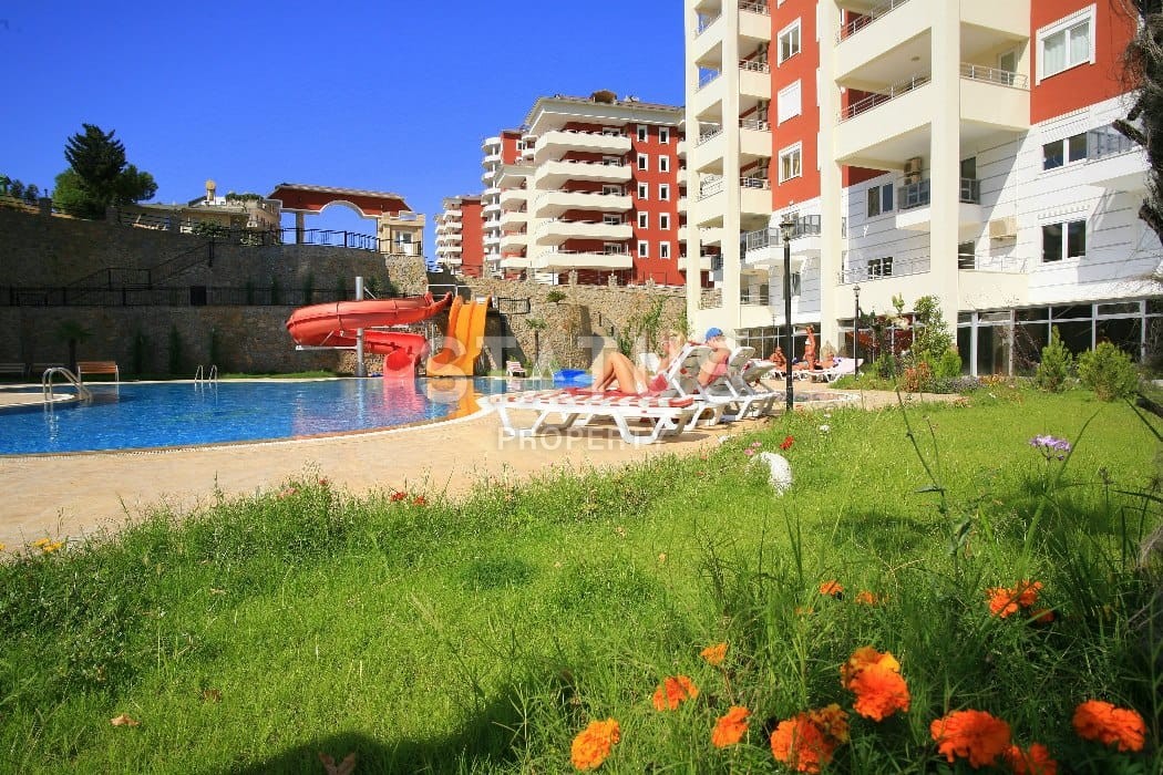 Трехкомнатные апартаменты с мебелью в комплексе  с инфраструктурой в Джикджилии, 100 м2 фото 35