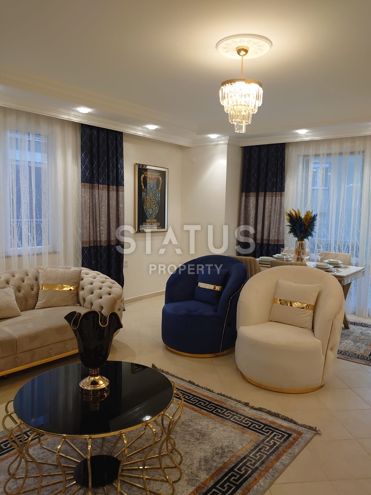 Stylish apartment 2+1 just 100 meters from the beach in Mahmutlar, фото 8