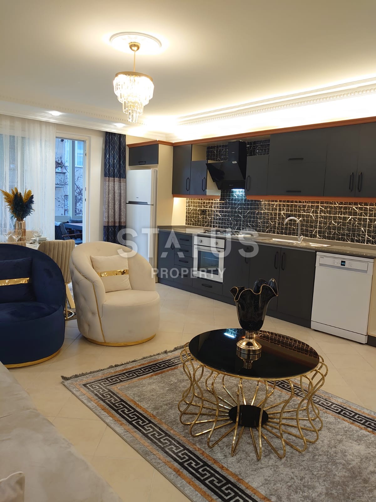 Stylish apartment 2+1 just 100 meters from the beach in Mahmutlar, фото 21