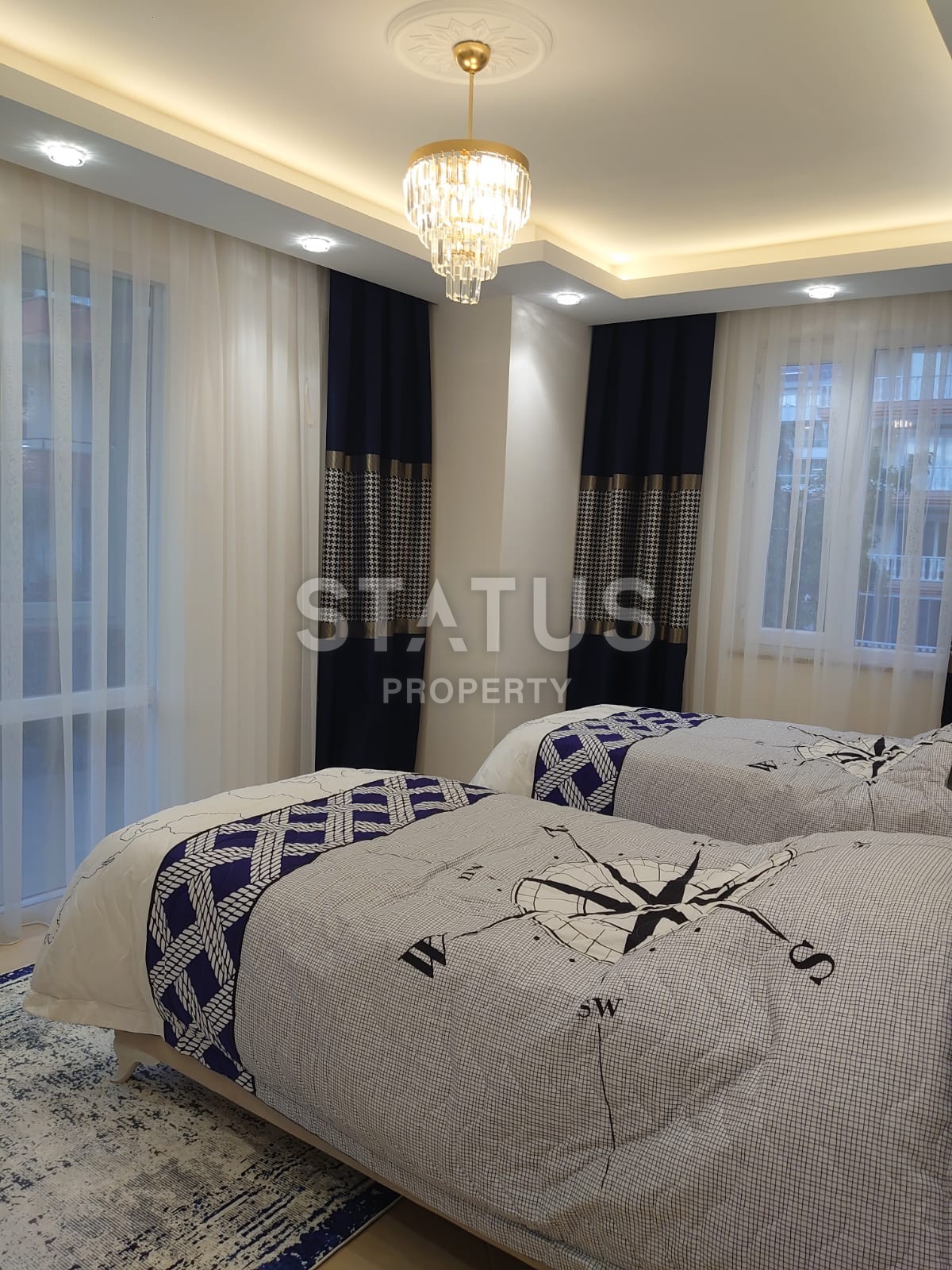 Stylish apartment 2+1 just 100 meters from the beach in Mahmutlar, фото 27