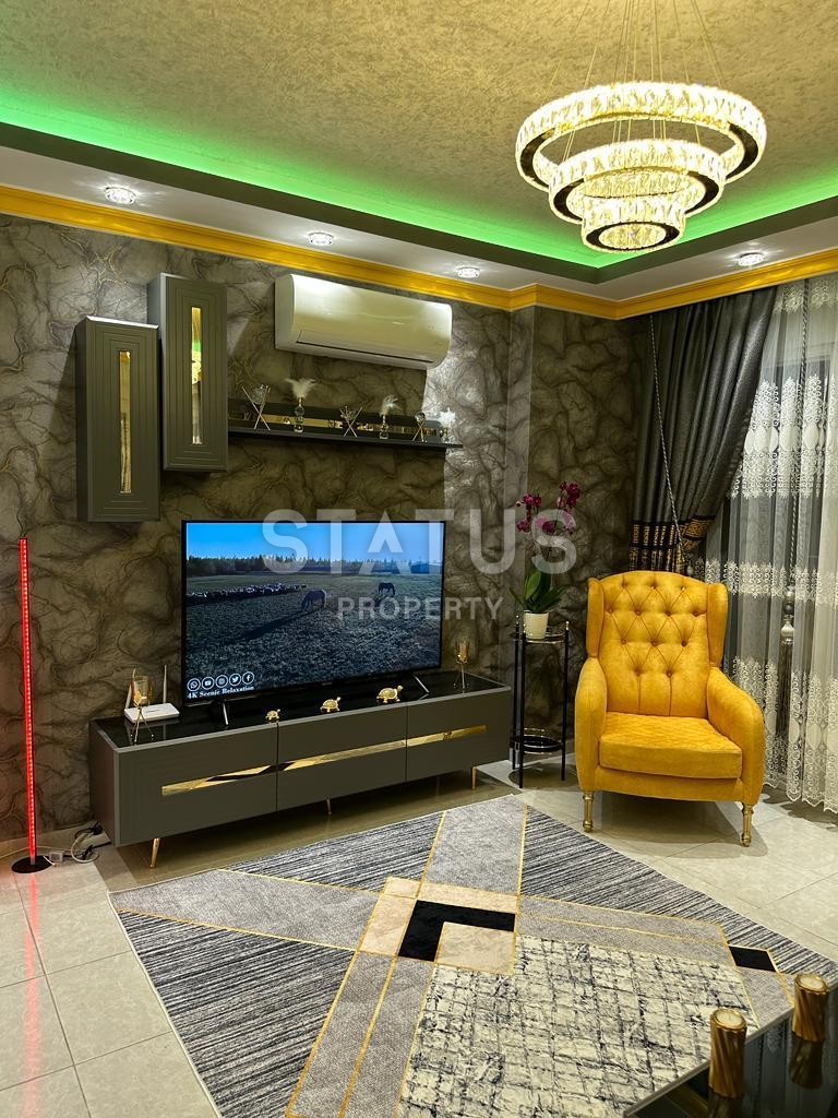 Просторные апартаменты 2+1 с дизайнерским ремонтом и мебелью в районе Махмутлар, 120м2 фото 6