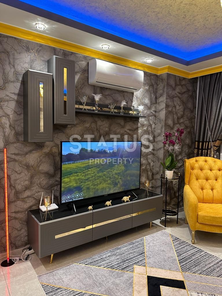 Просторные апартаменты 2+1 с дизайнерским ремонтом и мебелью в районе Махмутлар, 120м2 фото 15