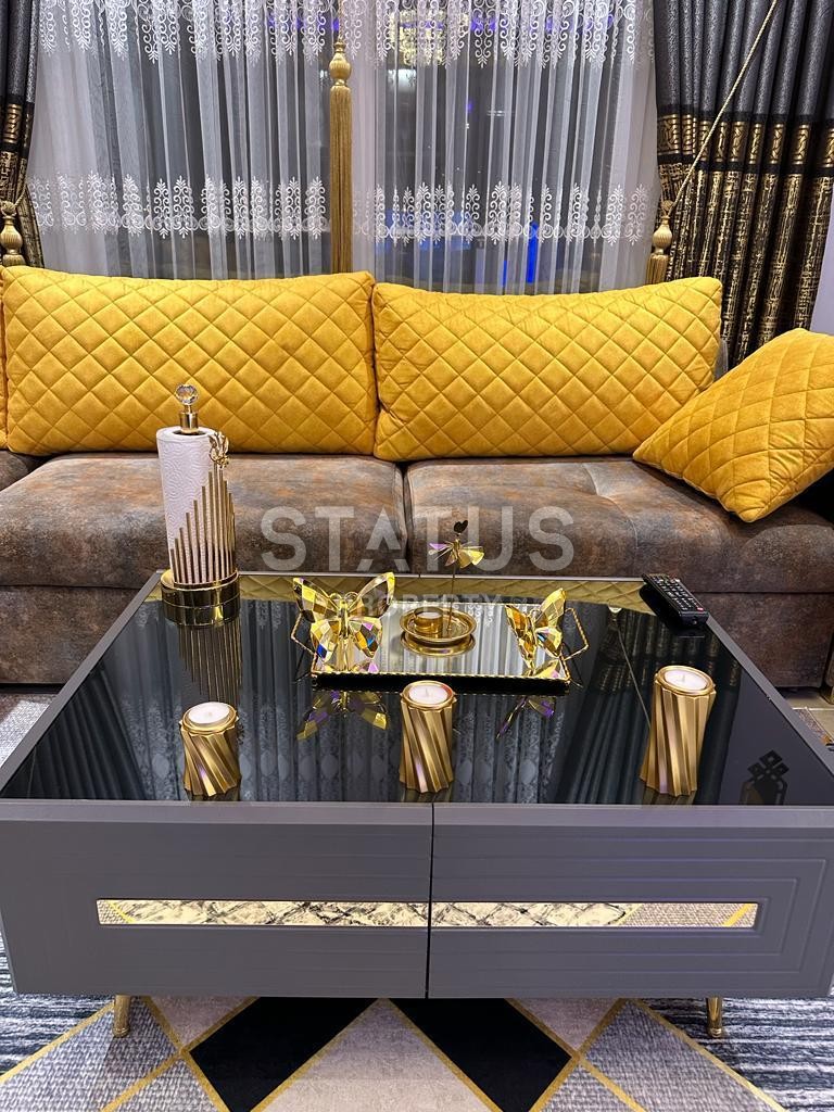 Просторные апартаменты 2+1 с дизайнерским ремонтом и мебелью в районе Махмутлар, 120м2 фото 17