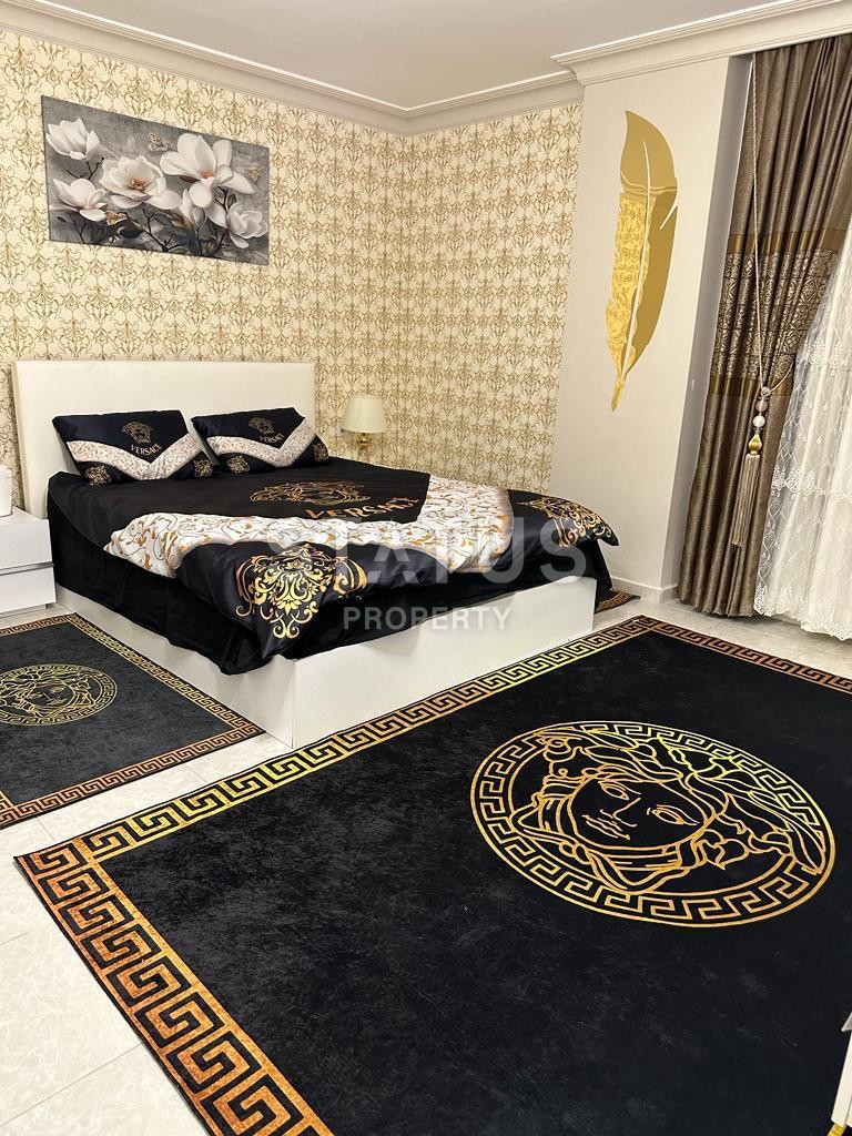 Просторные апартаменты 2+1 с дизайнерским ремонтом и мебелью в районе Махмутлар, 120м2 фото 21