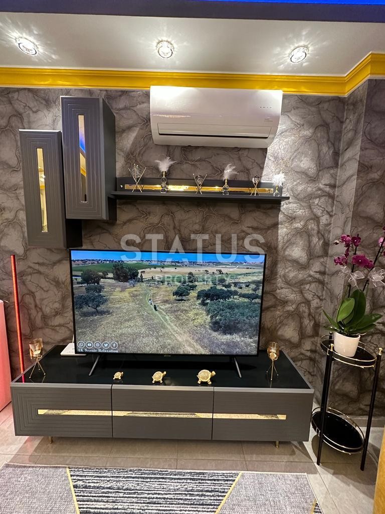 Просторные апартаменты 2+1 с дизайнерским ремонтом и мебелью в районе Махмутлар, 120м2 фото 22