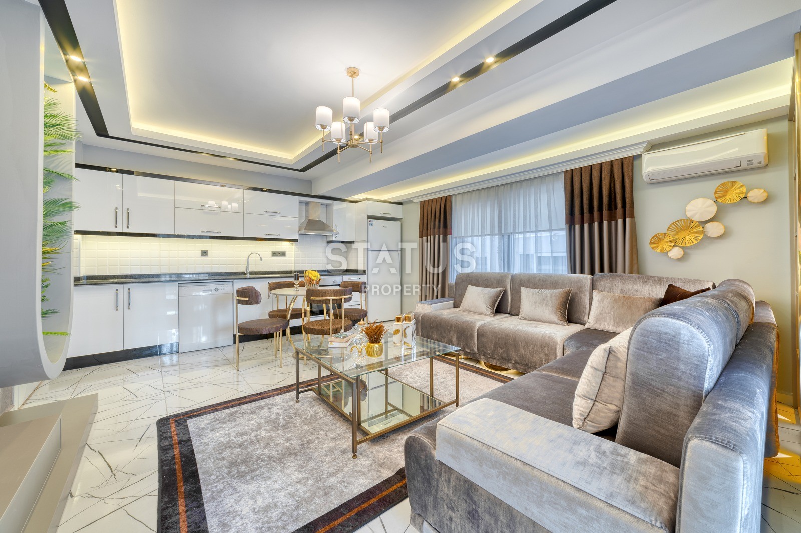 Стильная квартира 2+1 в центре Алании, 100м2 фото 17