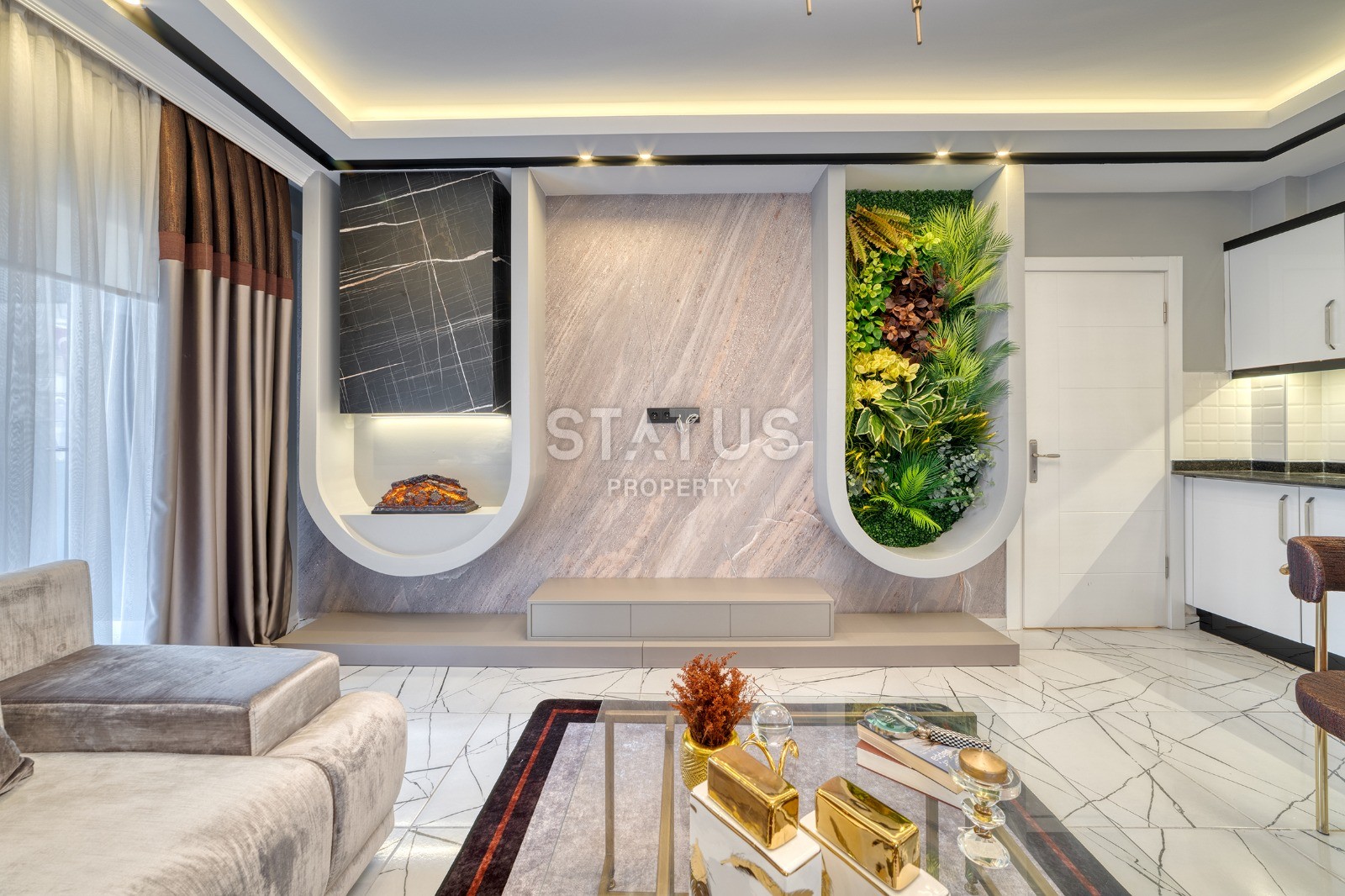 Стильная квартира 2+1 в центре Алании, 100м2 фото 18