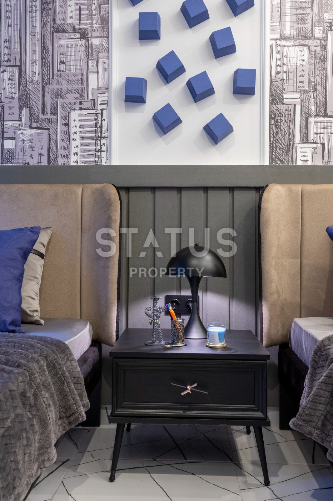 Стильная квартира 2+1 в центре Алании, 100м2 фото 21