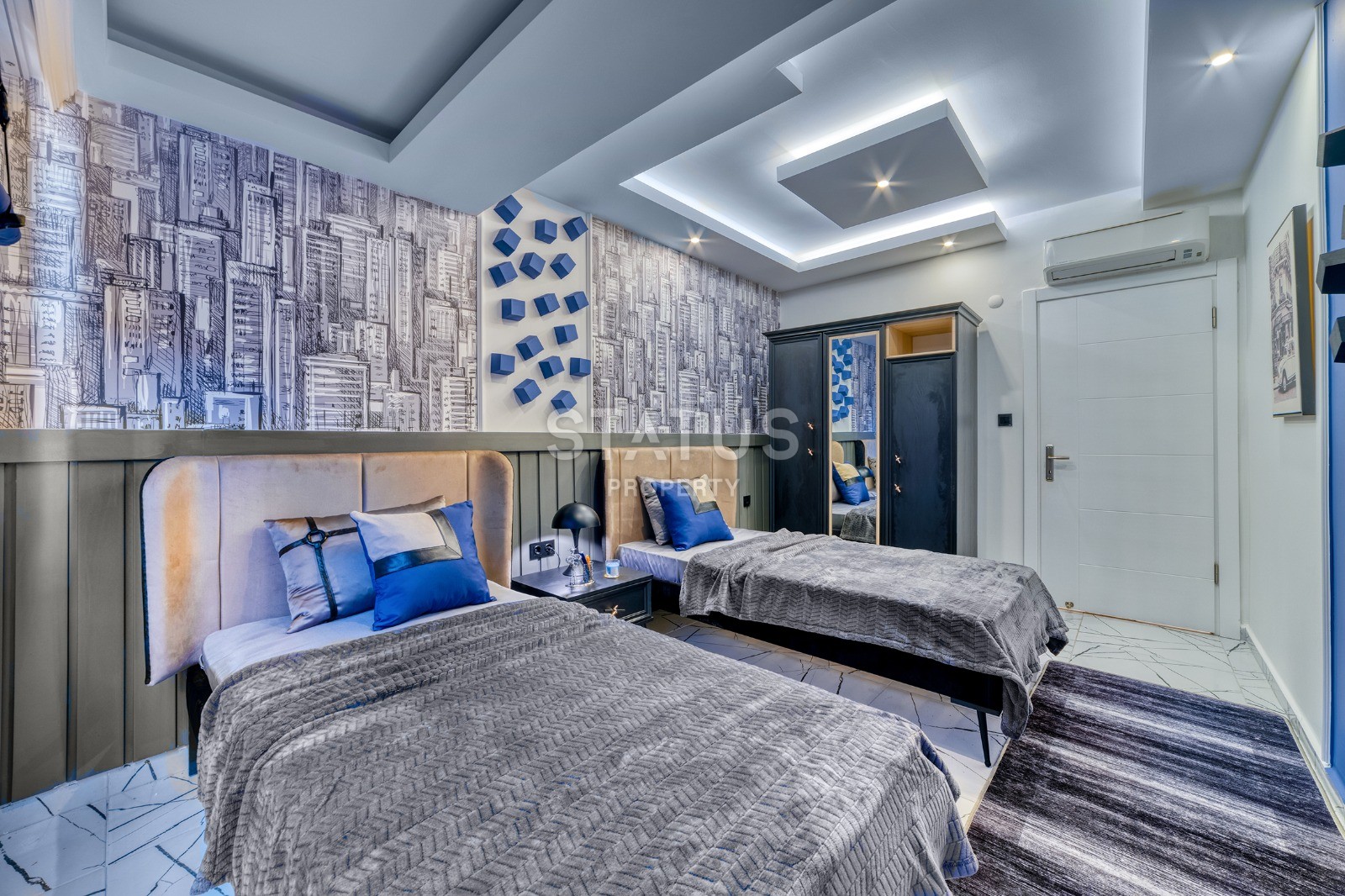 Стильная квартира 2+1 в центре Алании, 100м2 фото 27