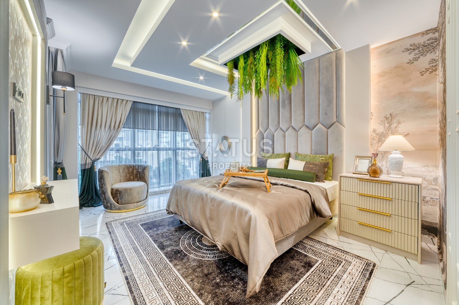 Стильная квартира 2+1 в центре Алании, 100м2 фото 28