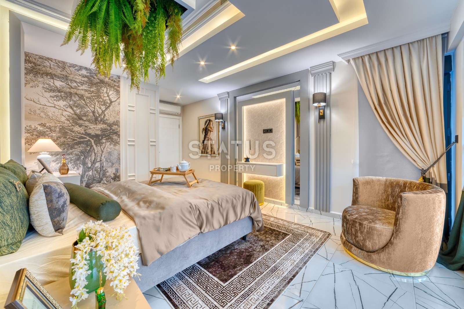 Стильная квартира 2+1 в центре Алании, 100м2 фото 35