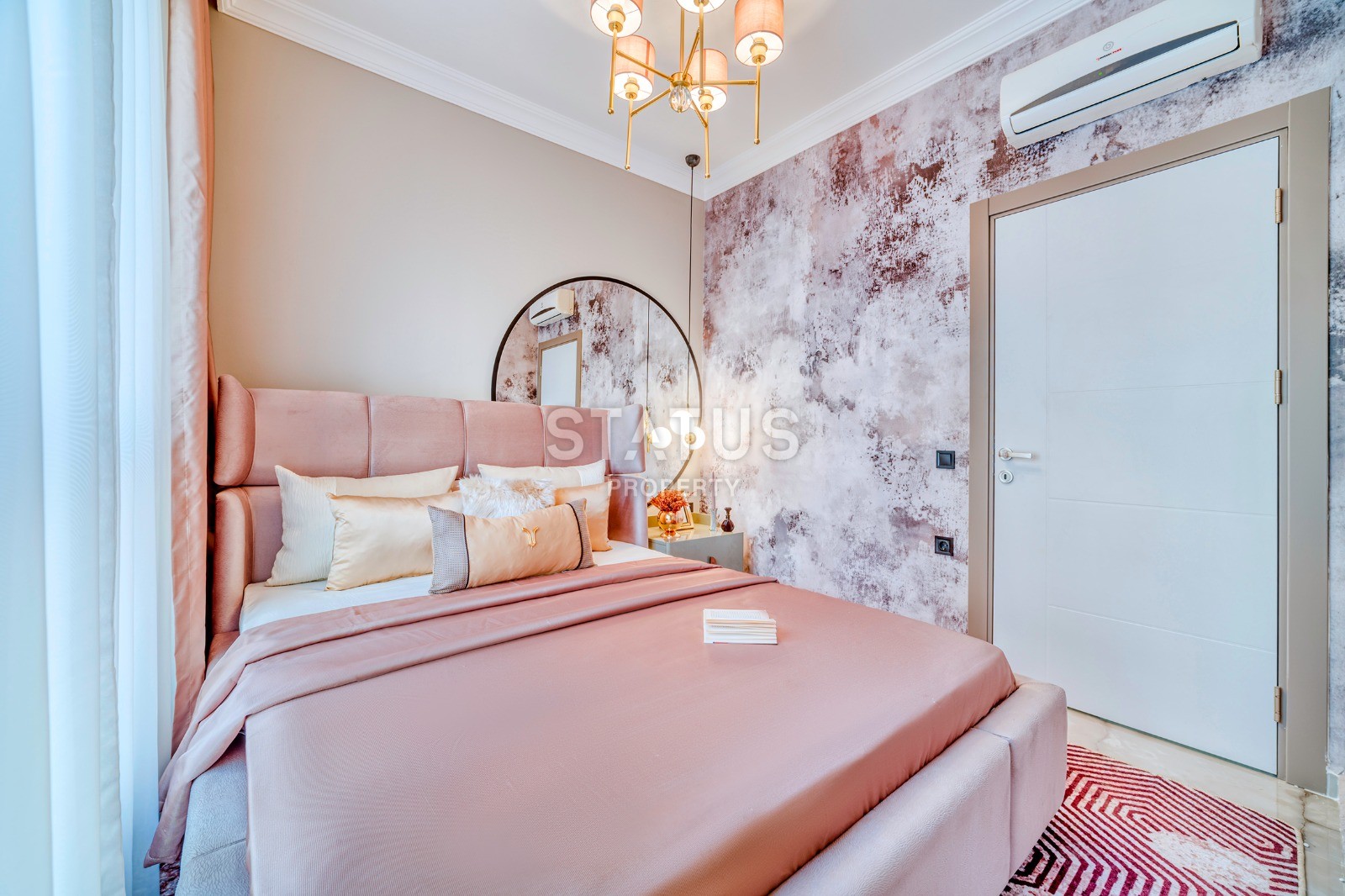 Комфортная квартира 1+1 с дизайнерской мебелью и ремонтом в Махмутларе, 60м2 фото 10