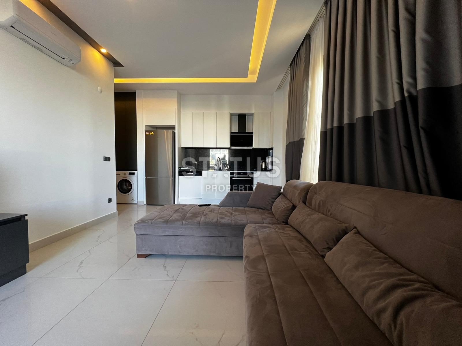 Уютная квартира 1+1 в новом комплексе вблизи моря в Каргыджаке, 50м2 фото 6