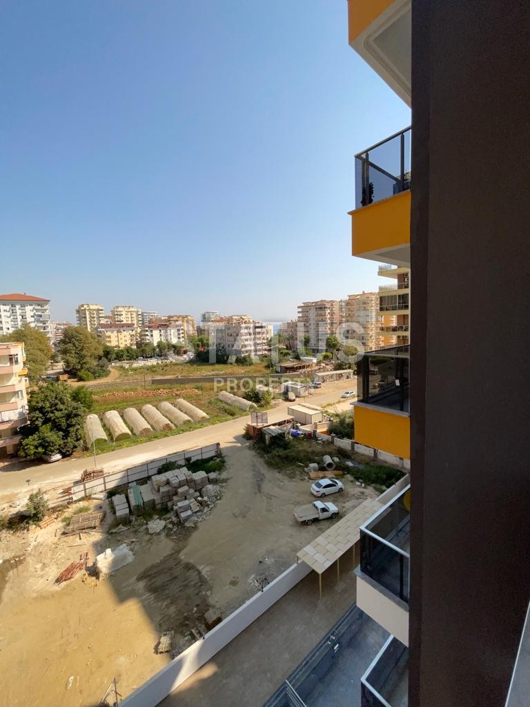 Просторная  новая трёхкомнатная квартира без мебели  в Махмутларе,  80м2 фото 11