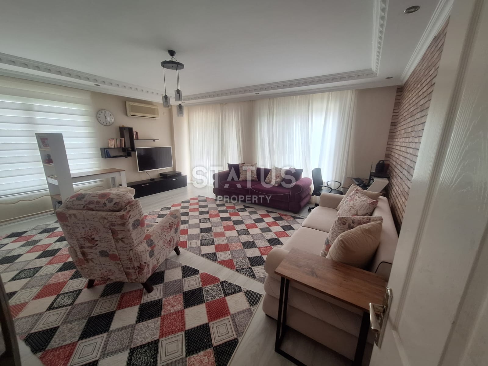 Трехкомнатная квартира в открытом районе Джикджили, 120м2 фото 14