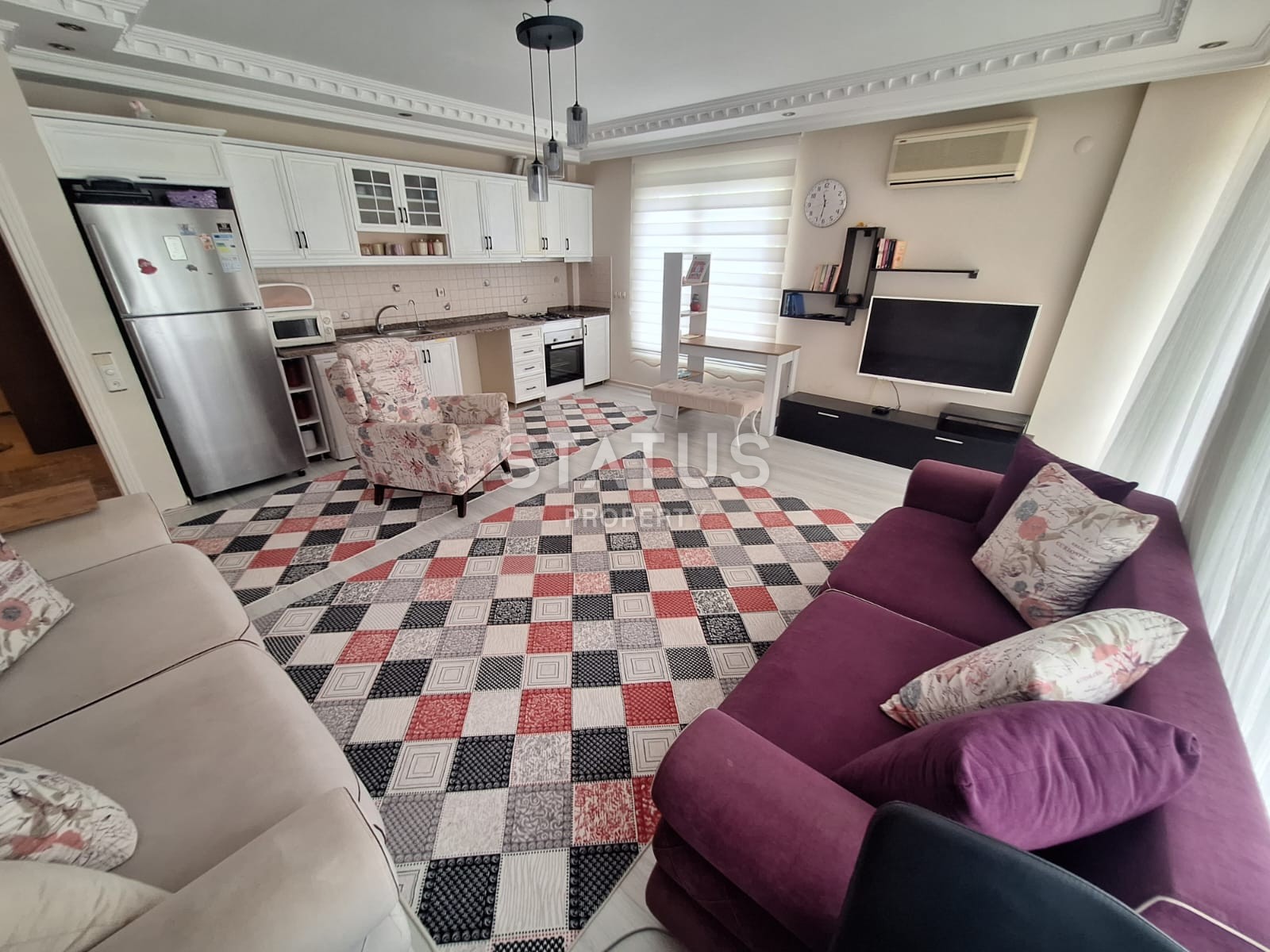 Трехкомнатная квартира в открытом районе Джикджили, 120м2 фото 18