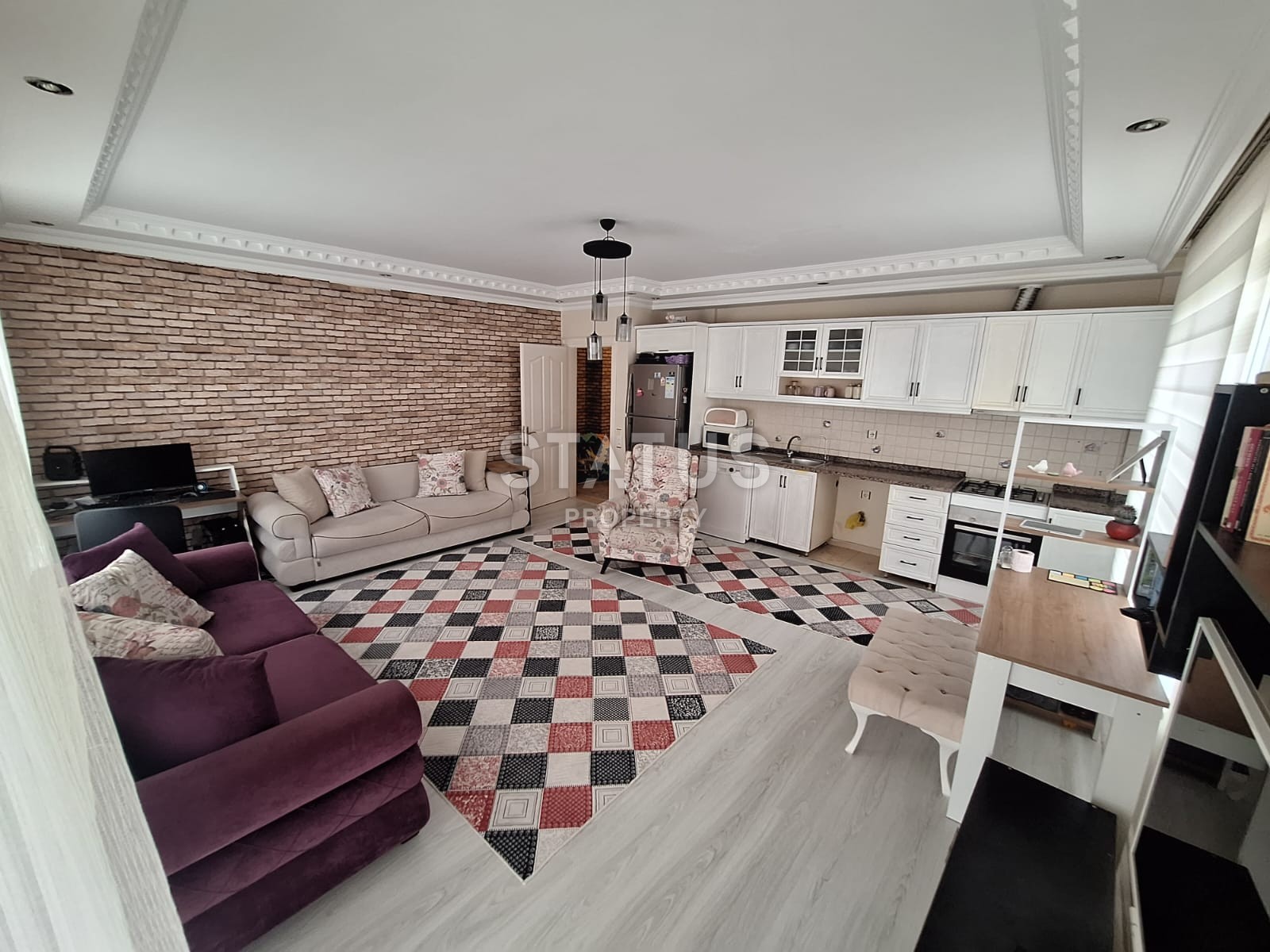 Трехкомнатная квартира в открытом районе Джикджили, 120м2 фото 19