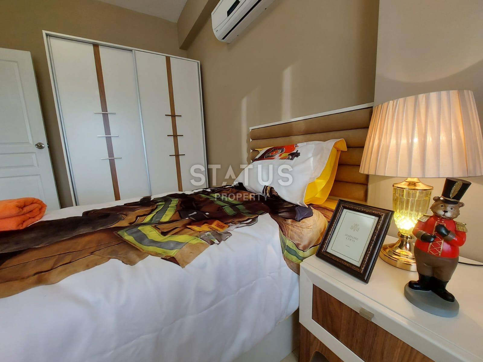 Меблированная квартира 2+1 с видом на море в Махмутларе, 110 м2 фото 12