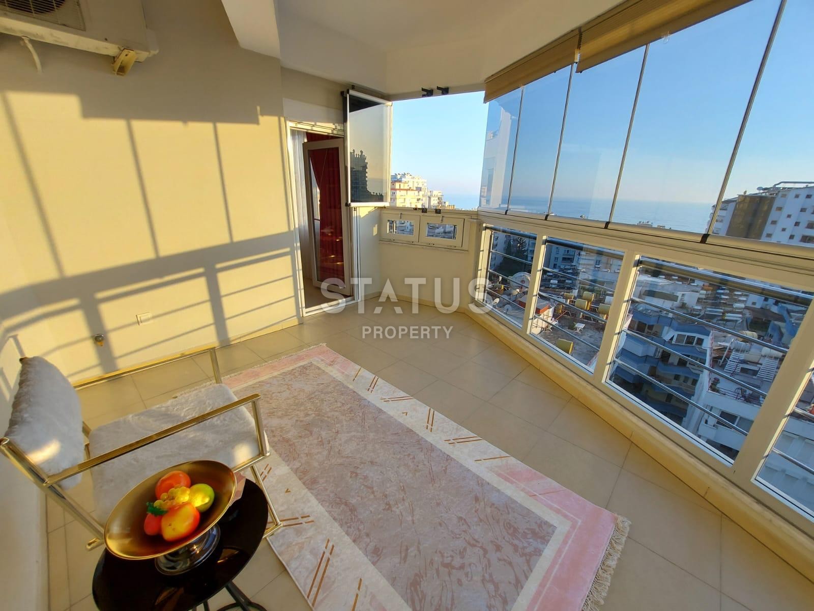 Меблированная квартира 2+1 с видом на море в Махмутларе, 110 м2 фото 20