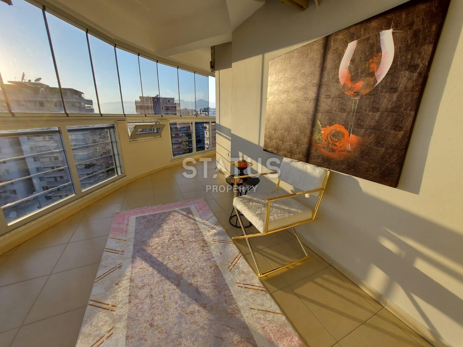 Меблированная квартира 2+1 с видом на море в Махмутларе, 110 м2 фото 27