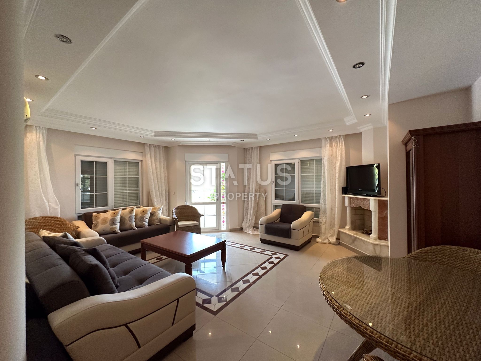 Квартира 2+1  в  спокойном районе Тепе, 100 м2 фото 25