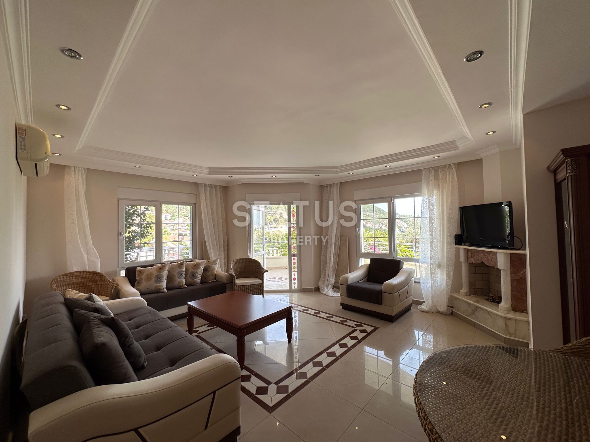 Квартира 2+1  в  спокойном районе Тепе, 100 м2 фото 28