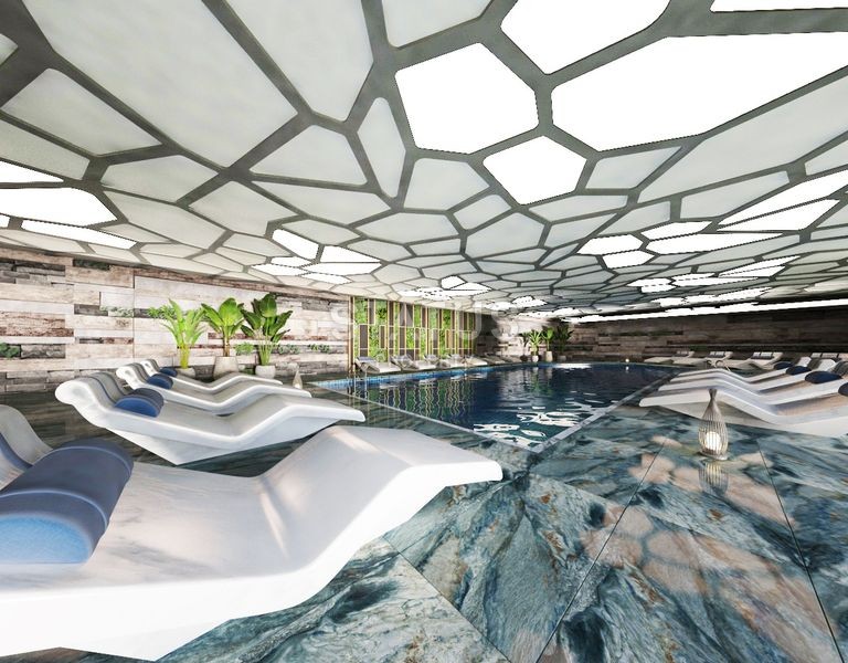 Новый жилой комплекс премиум класса в открытом перспективном районе Демирташ, 46м2-160м2 фото 40