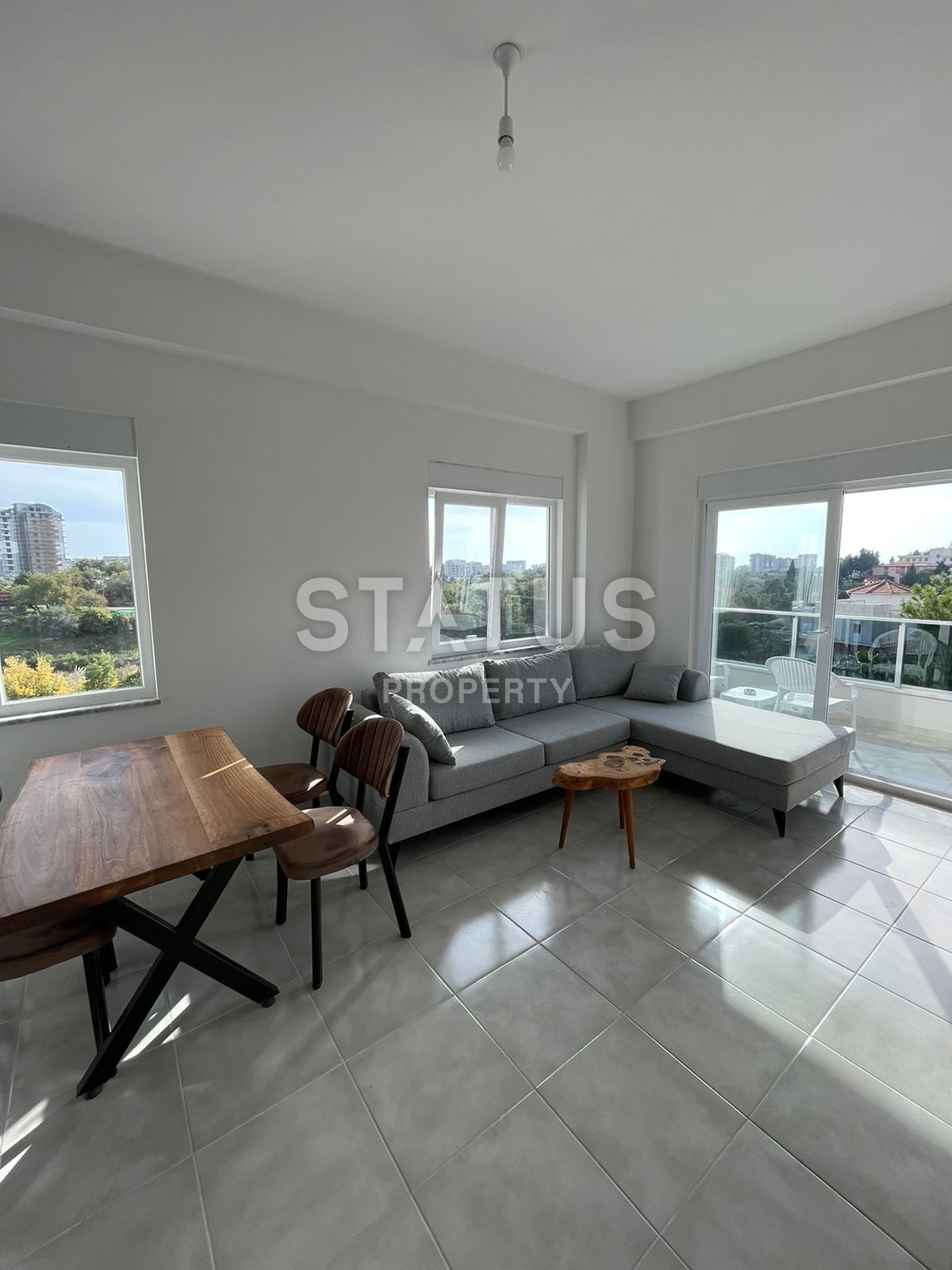 Светлая квартира 1+1 в районе Авсаллар, 50м2 фото 1
