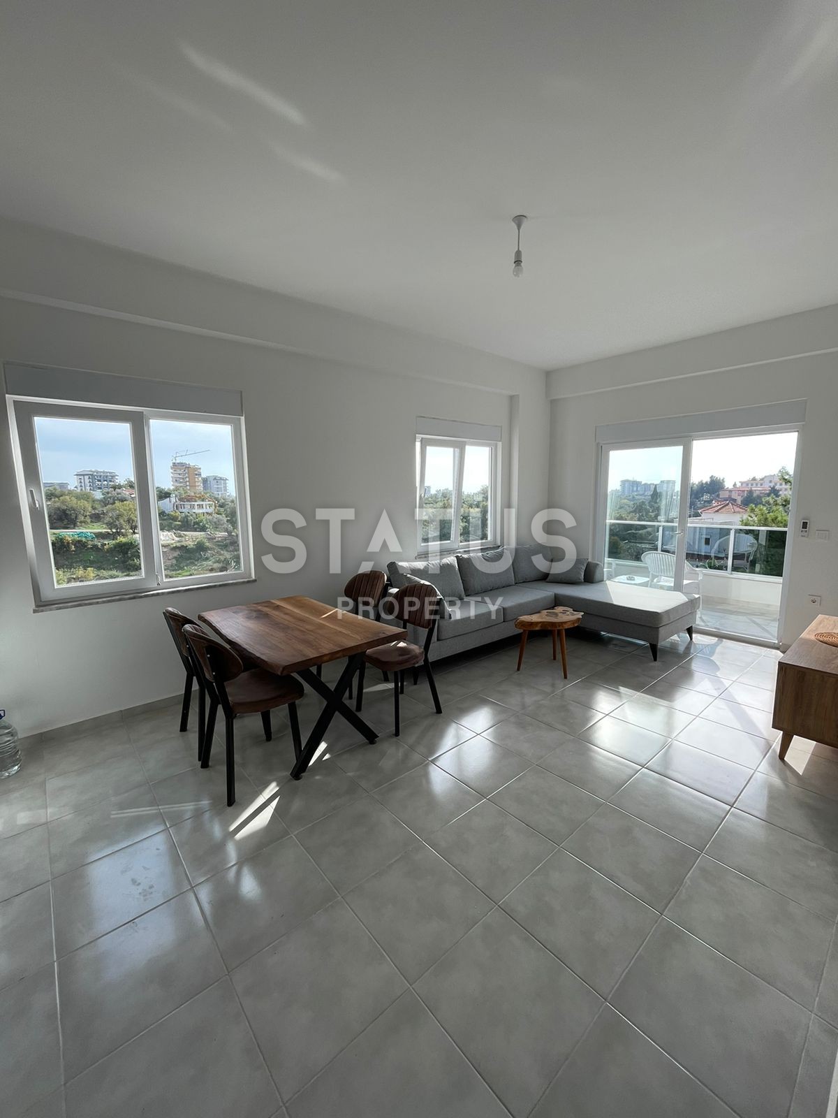 Светлая квартира 1+1 в районе Авсаллар, 50м2 фото 2