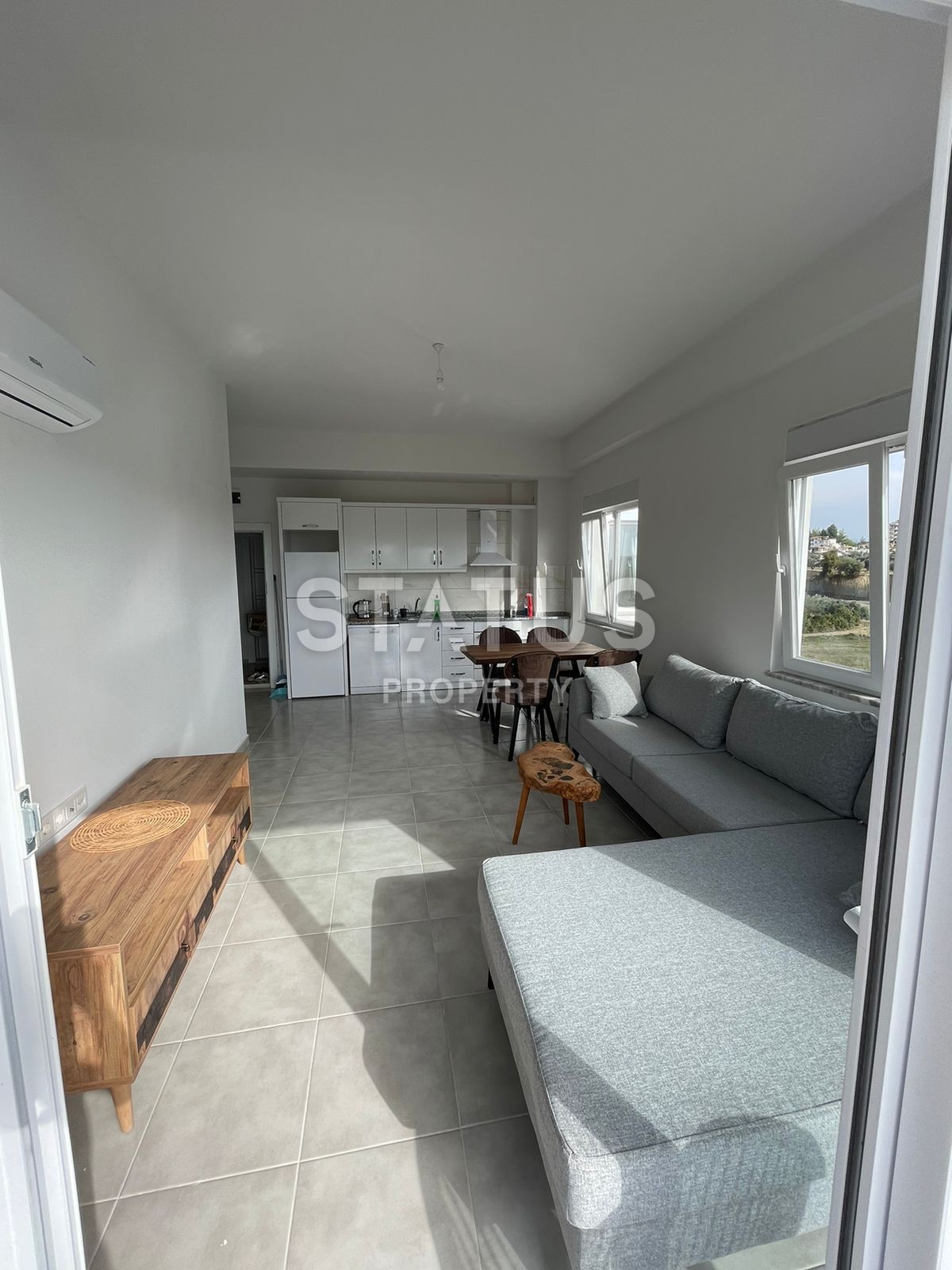 Светлая квартира 1+1 в районе Авсаллар, 50м2 фото 5