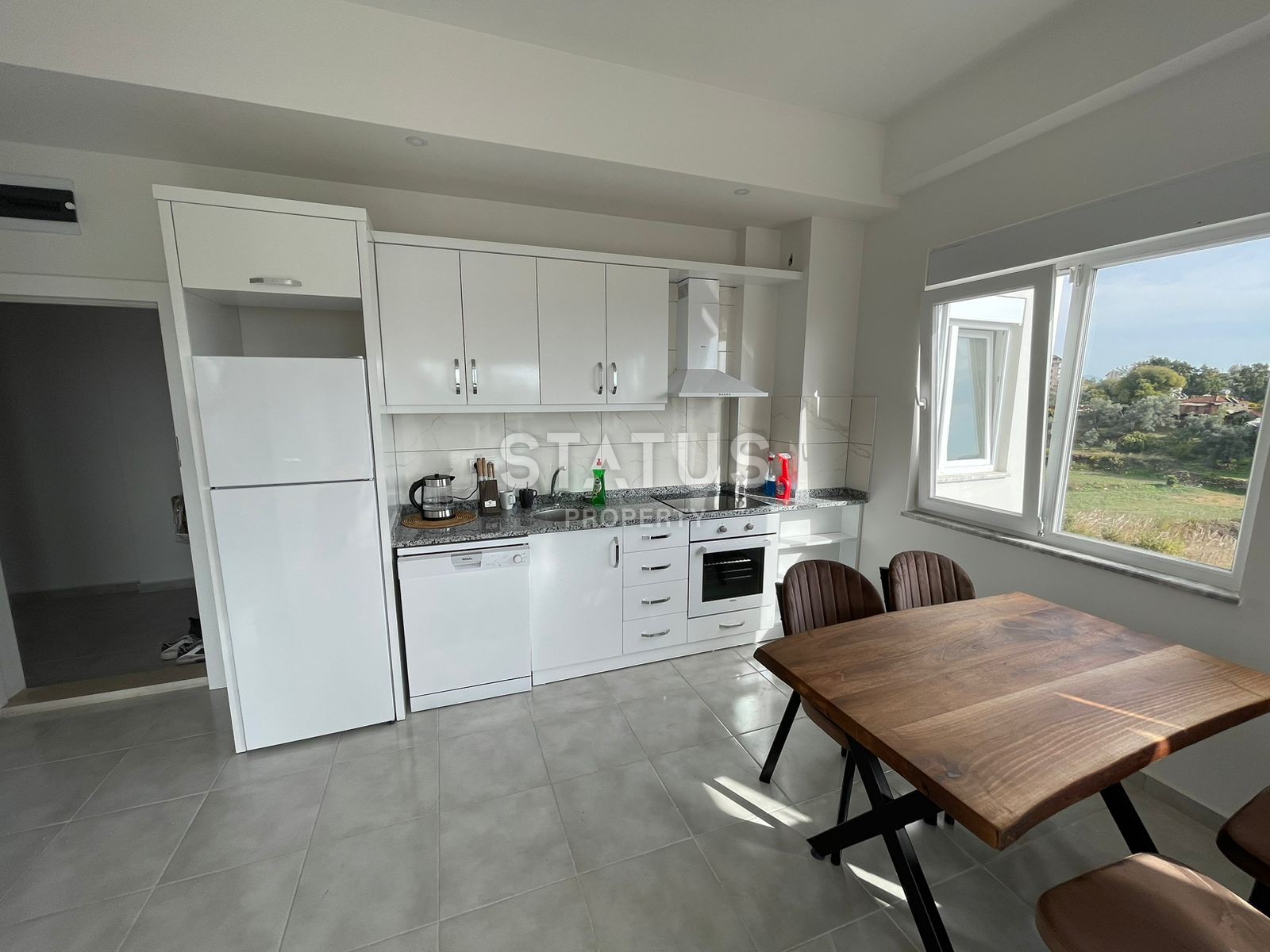 Светлая квартира 1+1 в районе Авсаллар, 50м2 фото 7