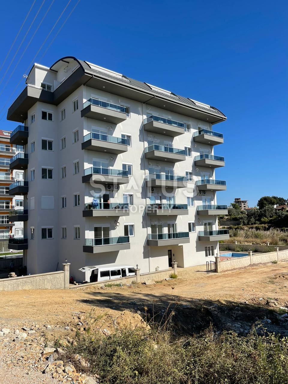 Светлая квартира 1+1 в районе Авсаллар, 50м2 фото 14