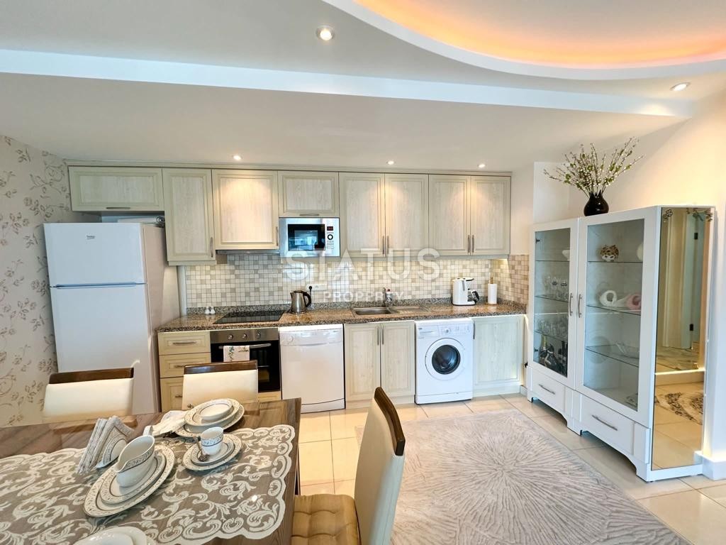 Светлая трехкомнатная квартира в Махмутларе, 120 м2 фото 4