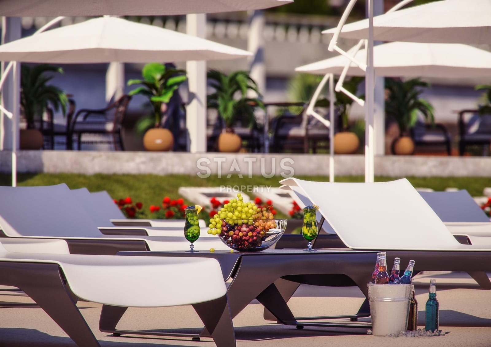 Огромная квартира 4+1 с видом на море в Премиум комплексе, 195 м2 фото 4