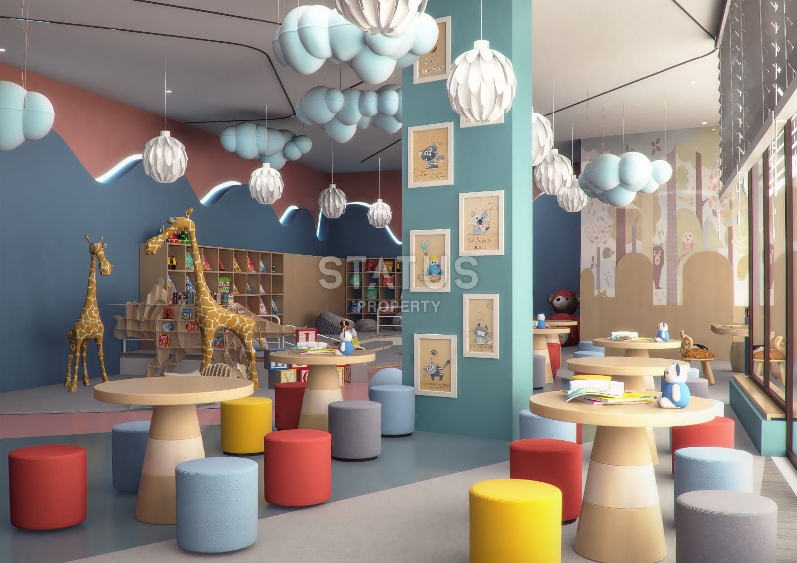 Огромная квартира 4+1 с видом на море в Премиум комплексе, 195 м2 фото 5