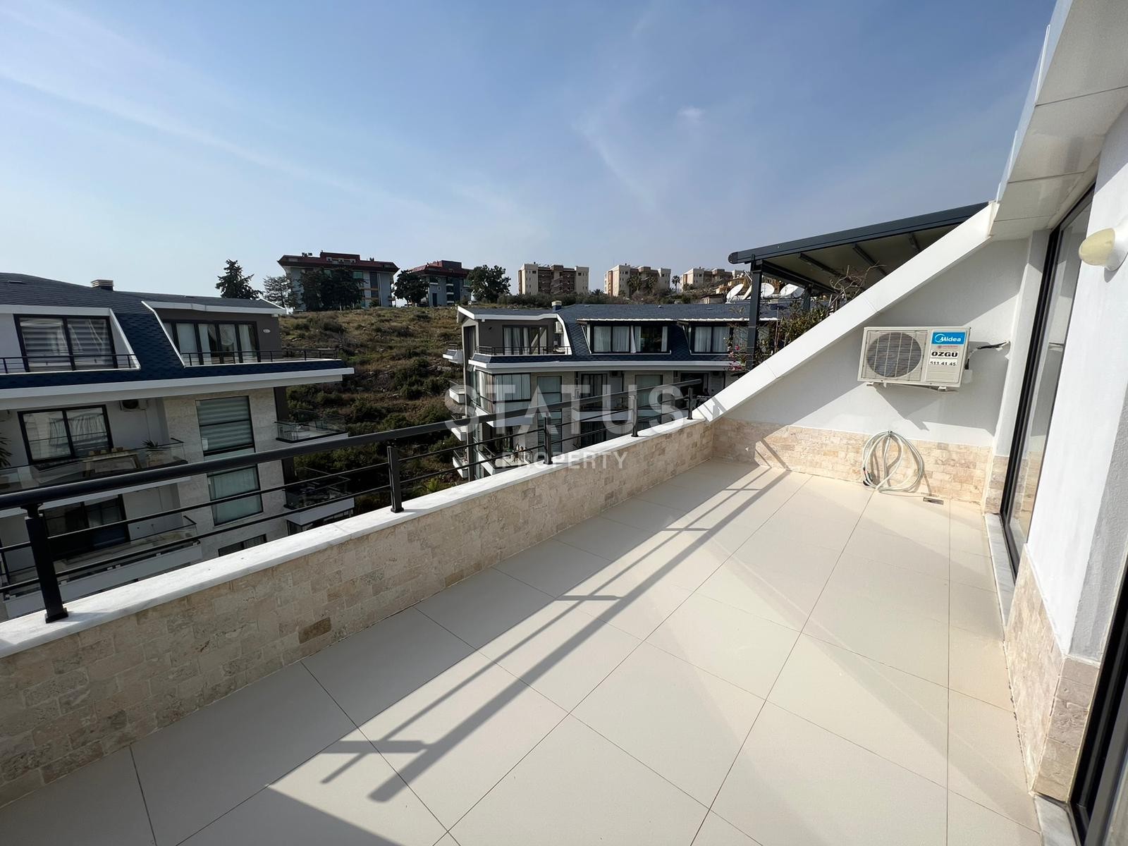 Уютный дуплекс 2+1 в районе Кестель, в 600 метрах от моря, 147 м2 фото 17